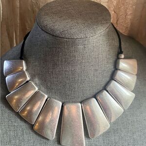 MarlaWynne Abstract Tube Station Necklace